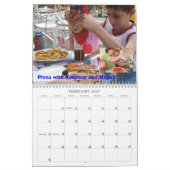 ブルガリア2009年 カレンダー (2月 2027)