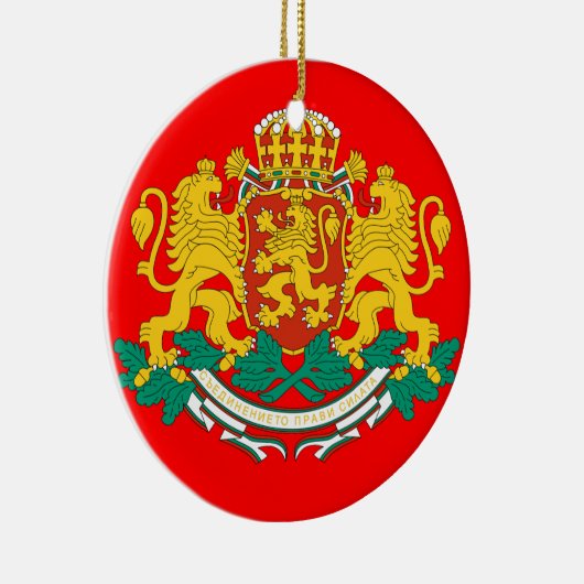 ブルガリア*-オーナメントБългария Орнамент セラミックオーナメント (右)