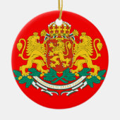 ブルガリア*-オーナメントБългария Орнамент セラミックオーナメント (正面)