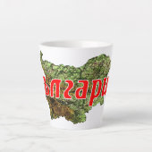 ブルガリア カフェラテマグ (正面)