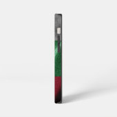 ブルガリア シルク旗 iPhoneケース (左側面)