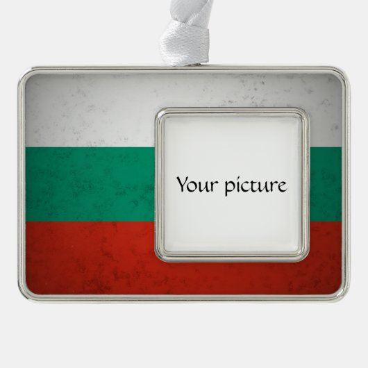 ブルガリア シルバープレートフレームオーナメント (正面)