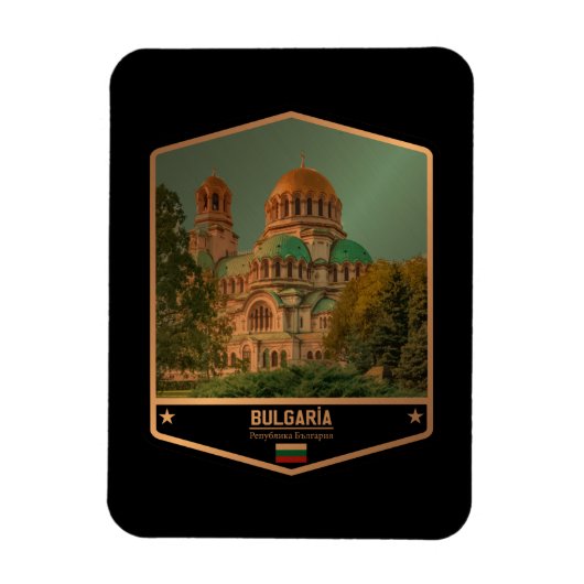 ブルガリア マグネット (縦)