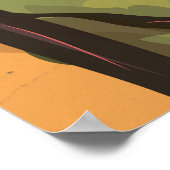 ブルガリア・ヴィンテージ旅行ポスター ポスター (角)