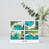 ブルガリア、黒海ビーチ、はがき シーズンポストカード (スタンド正面)