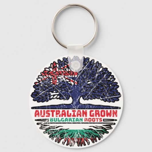ブルガリアAustralian Tree Roots キーホルダー (正面)
