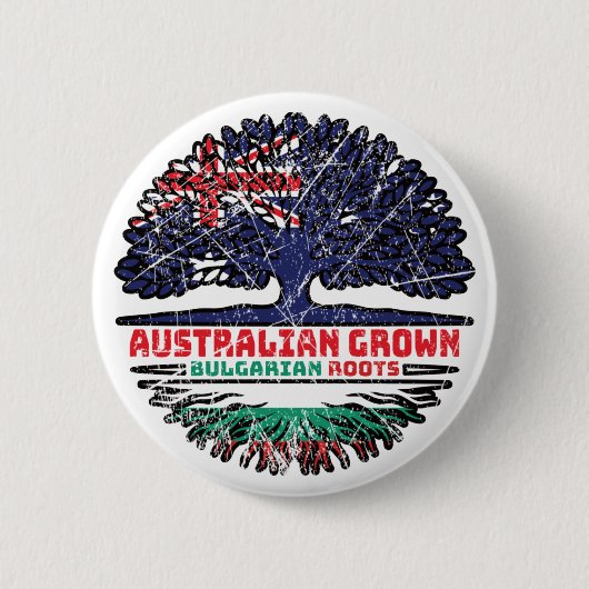 ブルガリアAustralian Tree Roots 缶バッジ (正面)