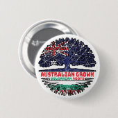 ブルガリアAustralian Tree Roots 缶バッジ (正面&裏面)