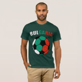 ブルガリアFooty (暗い) Tシャツ (正面フル)