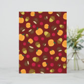 ブルガンディオータムカボキンベリースクラップブック紙 (スタンド正面)