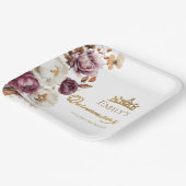 ブルガンディオータム秋フローラキンセアニェラ ペーパープレート (傾斜あり)