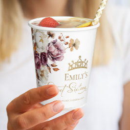 ブルガンディオータム秋フローラスウィート16 紙コップ