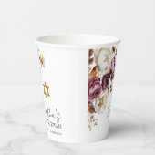 ブルガンディオータム秋フローラバルミツワー 紙コップ (右)