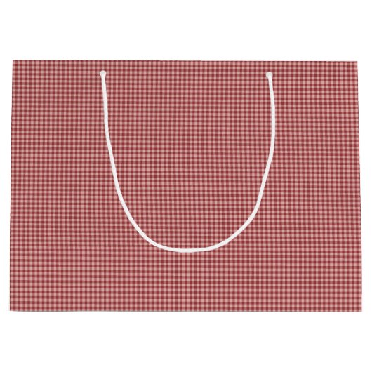 ブルガンディギンガム – 抱き枕L ラージペーパーバッグ (正面)