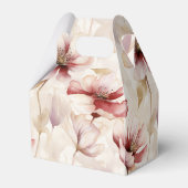 ブルガンディクリーム春の花 フェイバーボックス (裏面サイド)