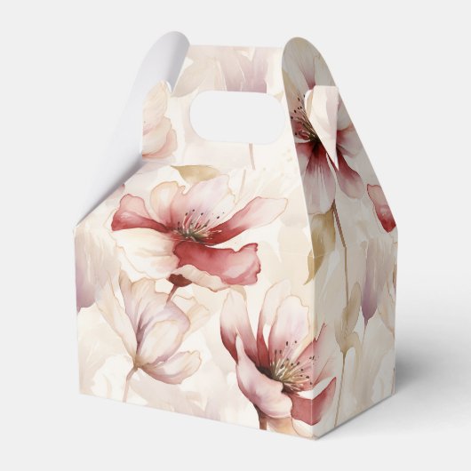 ブルガンディクリーム春の花 フェイバーボックス (正面サイド)