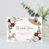 ブルガンディケンタッキーダービーサンキューカード サンキューカード (スタンド正面)