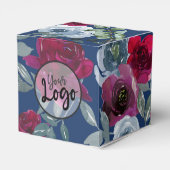 ブルガンディセージグリーンネイビーダスティブルーブランドフローラ フェイバーボックス (裏面サイド)