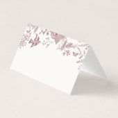 ブルガンディトイレジョイフローラ座席表テーブルデコール (裏面)