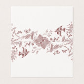 ブルガンディトイレジョイフローラ座席表テーブルデコール (外部フラット)