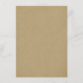 ブルガンディネイビーブルー赤面フローラ結婚ズ詳細 エンクロージャーカード (裏面)