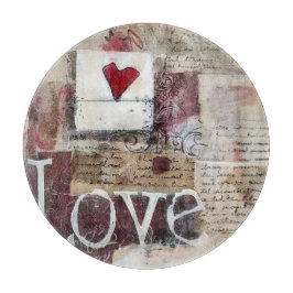 ブルガンディバレンタインデザインシリーズ15 カッティングボード