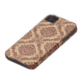 ブルガンディパリジャンモオズダマスク Case-Mate iPhoneケース (下部)