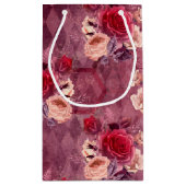 ブルガンディビーシリーズデザインイレブン スモールペーパーバッグ (裏面)