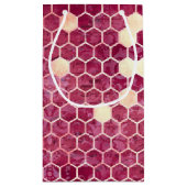 ブルガンディビーシリーズデザインイン スモールペーパーバッグ (裏面)