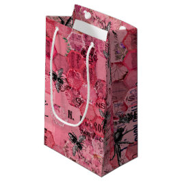 ブルガンディビーシリーズデザイン12 スモールペーパーバッグ