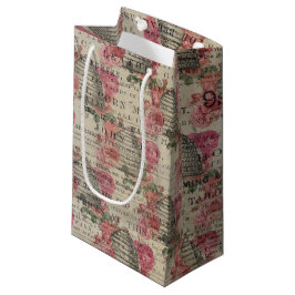 ブルガンディビーシリーズデザイン13号 スモールペーパーバッグ