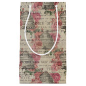 ブルガンディビーシリーズデザイン13号 スモールペーパーバッグ (正面)