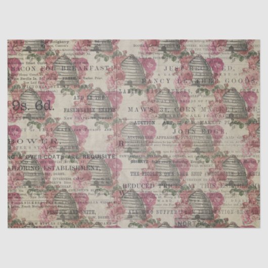 ブルガンディビーシリーズデザイン13号 薄葉紙 (正面)