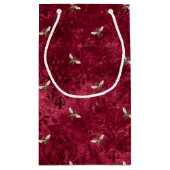 ブルガンディビーシリーズデザイン14名 スモールペーパーバッグ (裏面)