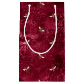 ブルガンディビーシリーズデザイン14名 スモールペーパーバッグ (正面)