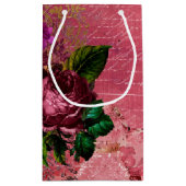 ブルガンディビーシリーズデザイン15 スモールペーパーバッグ (裏面)