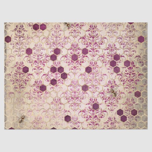 ブルガンディビーシリーズデザイン16 薄葉紙 (正面)