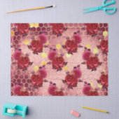 ブルガンディビーシリーズデザイン17号 薄葉紙 (クラフト)