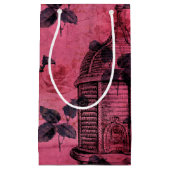 ブルガンディビーシリーズデザイン18号 スモールペーパーバッグ (正面)