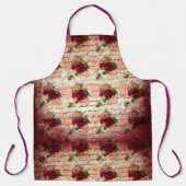 ブルガンディビーシリーズデザイン3 エプロン (正面)