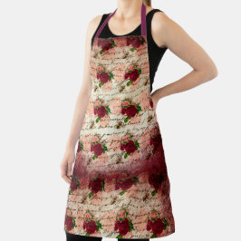 ブルガンディビーシリーズデザイン3 エプロン