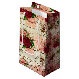 ブルガンディビーシリーズデザイン3 スモールペーパーバッグ