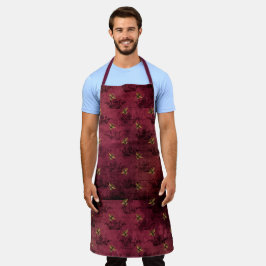 ブルガンディビーシリーズデザイン4 エプロン