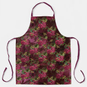 ブルガンディビーシリーズデザイン6 エプロン (正面)