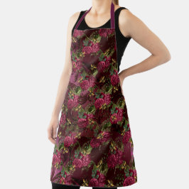 ブルガンディビーシリーズデザイン6 エプロン