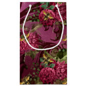 ブルガンディビーシリーズデザイン6 スモールペーパーバッグ (裏面)