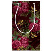 ブルガンディビーシリーズデザイン6 スモールペーパーバッグ (正面)