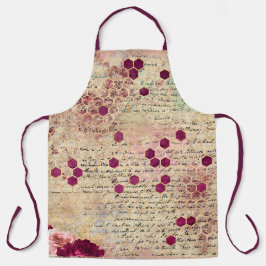 ブルガンディビーシリーズデザイン8 エプロン
