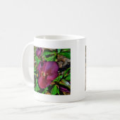 ブルガンディピンクレンテンバラ コーヒーマグカップ (正面左)