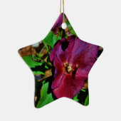 ブルガンディピンクレンテンバラ セラミックオーナメント (右)